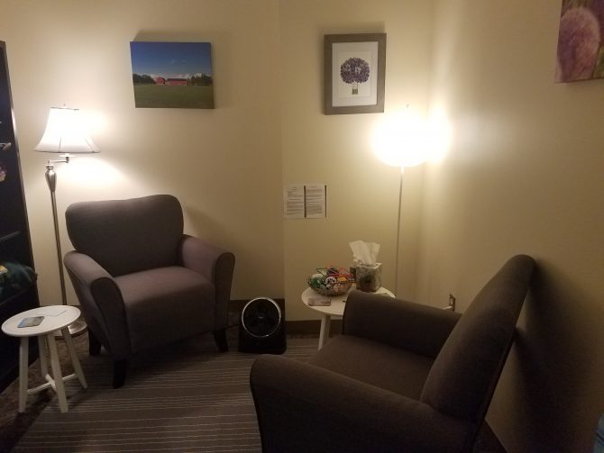 Check out our Intern office space! Counseling and Psychological